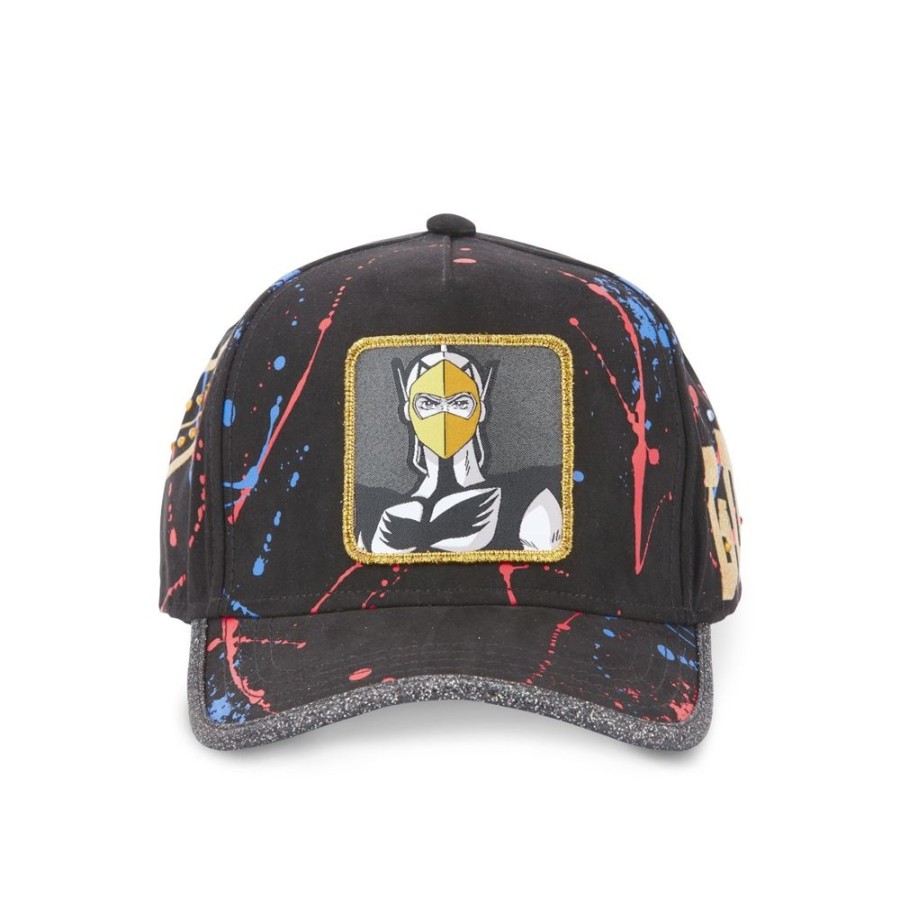 Casquettes CAPSLAB | Casquette Baseball Goldorak Actarus Boucle Noir Capslab