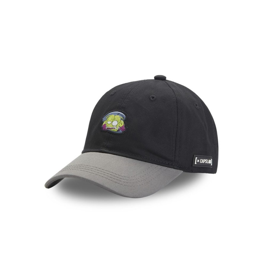 Sac A Dos CAPSLAB | Casquette Baseball Dr Slump Snapback Noir Capslab