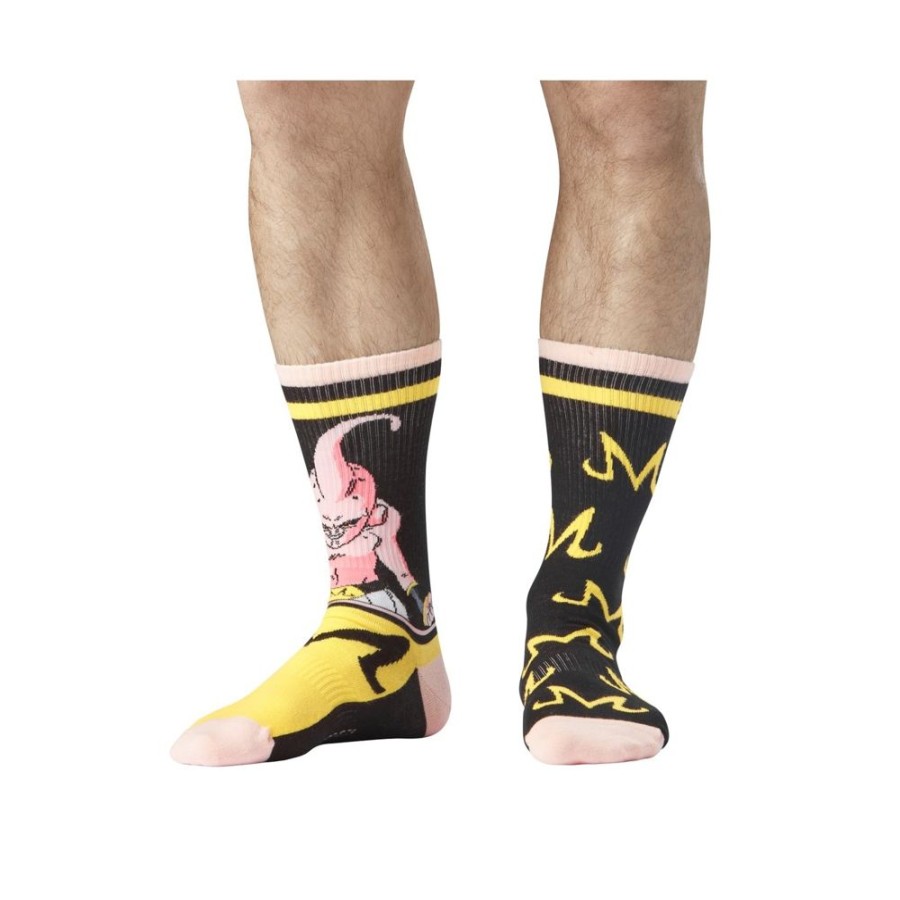 Chaussettes CAPSLAB | Paire De Chaussettes Dragon Ball Z Buu Jaune Capslab