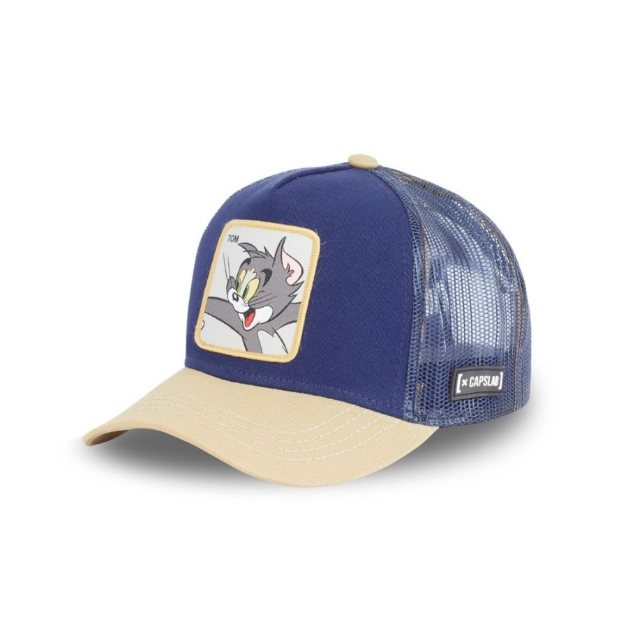 Casquettes CAPSLAB | Casquette Capslab Adulte Tom And Jerry Tom