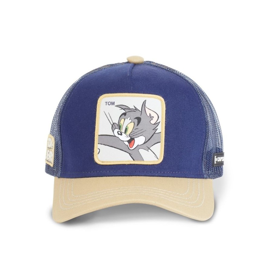 Casquettes CAPSLAB | Casquette Capslab Adulte Tom And Jerry Tom