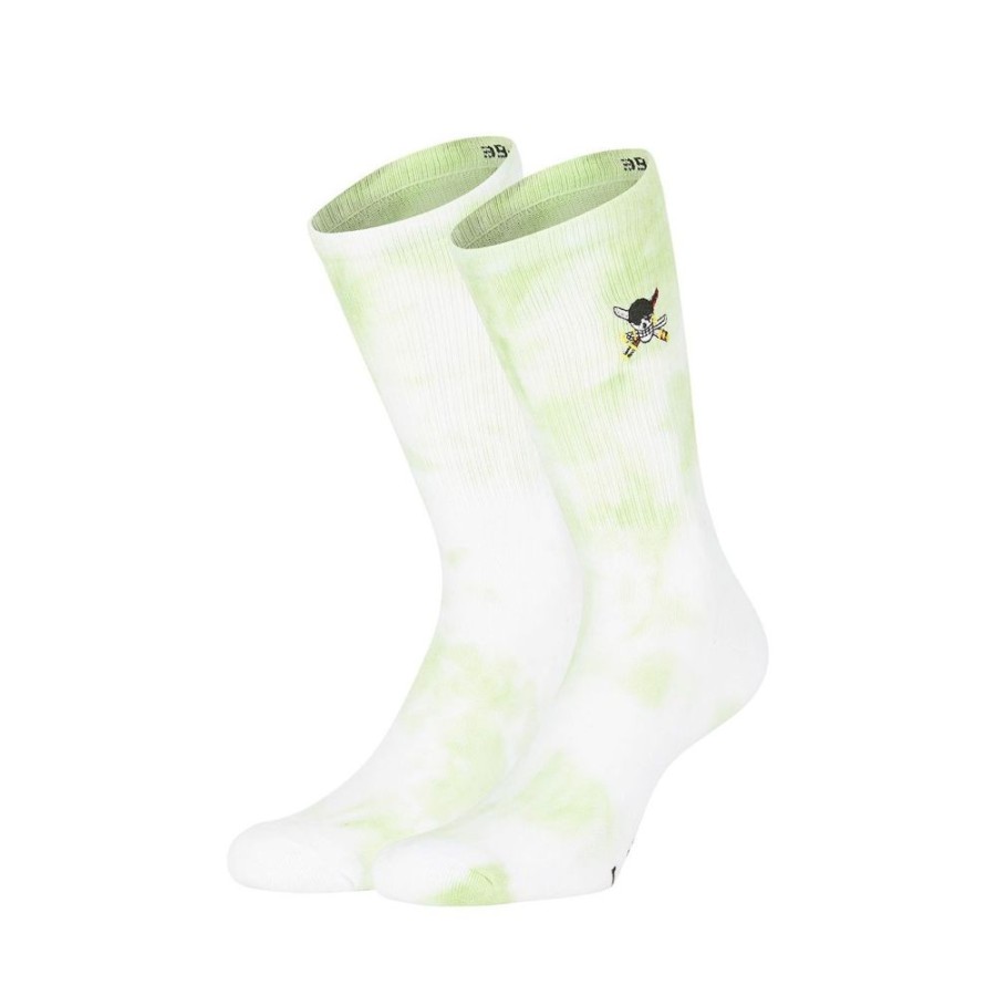 Chaussettes CAPSLAB | Paire De Chaussettes One Piece Roronoa Zoro Vert Capslab