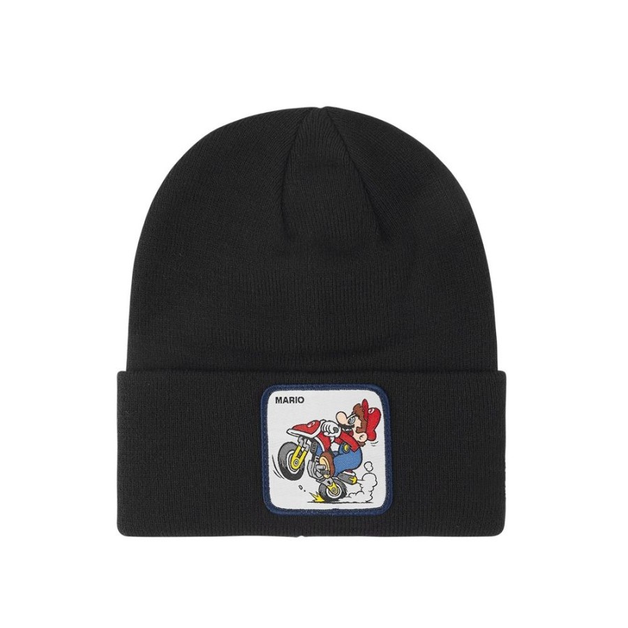 Bobs & Bonnets CAPSLAB Super Mario Bros | Bonnet Mario Kart Noir Capslab