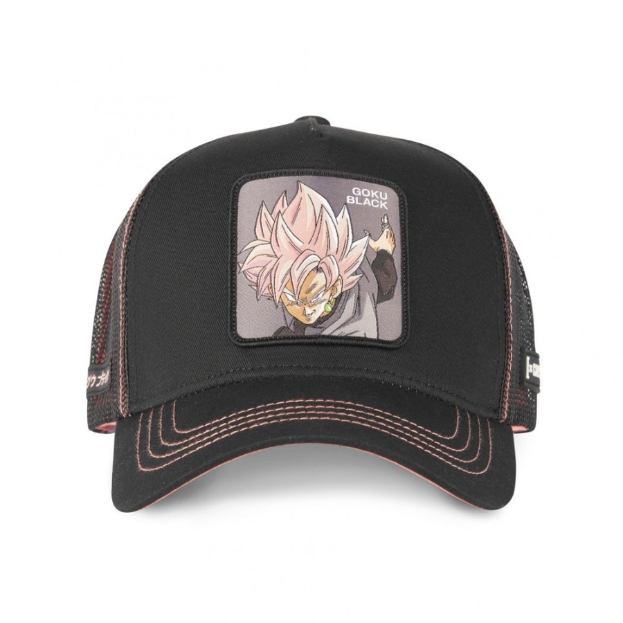 Casquettes CAPSLAB | Casquette Trucker Dragon Ball Super Snapback Noir Capslab