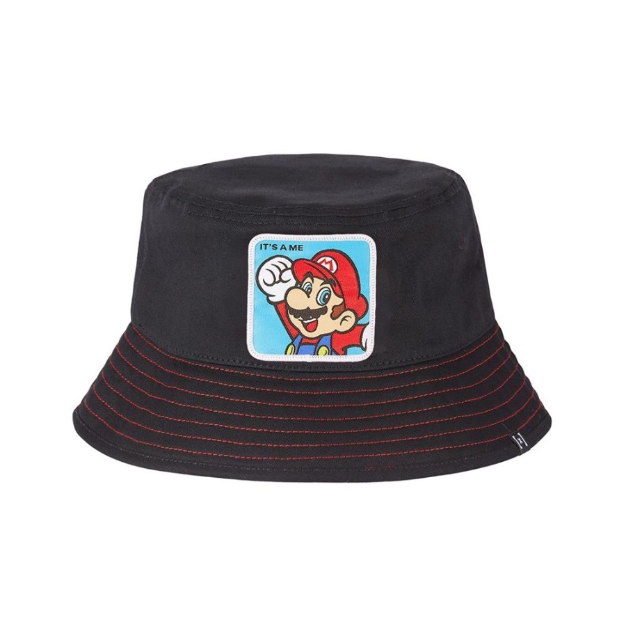 Bobs & Bonnets CAPSLAB Mario Bros. | Bob Super Mario Noir Capslab