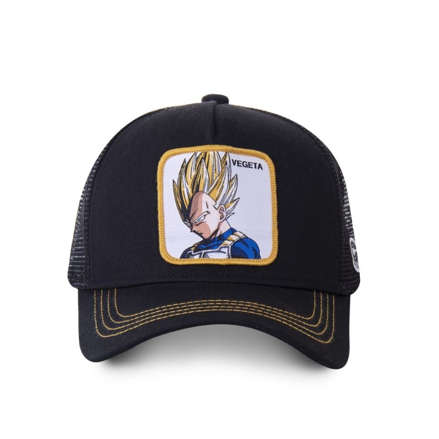 Sac A Dos CAPSLAB | Casquette Capslab Dragon Ball Z Vegeta Super Saiyen Noir