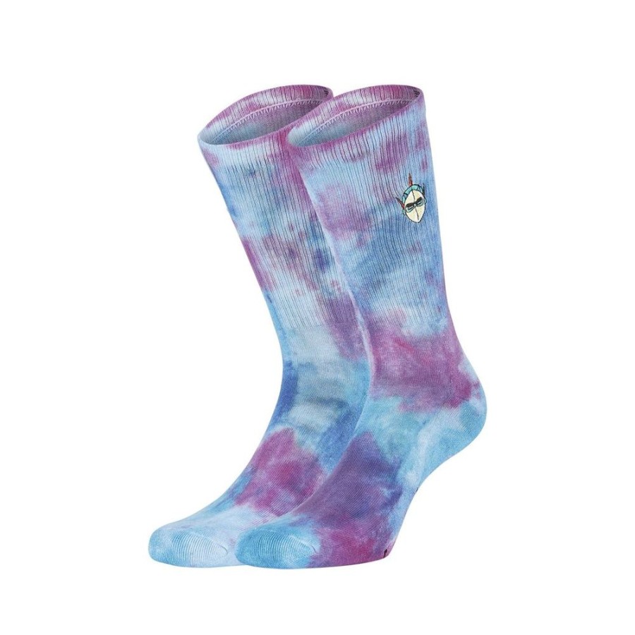 Chaussettes CAPSLAB | Paire De Chaussettes Goldorak Actarus Violet Capslab