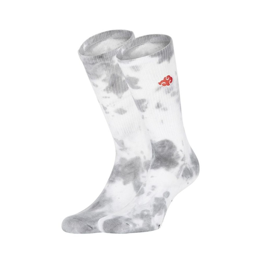 Chaussettes CAPSLAB | Paire De Chaussettes Naruto Shippuden Itachi Gris Capslab