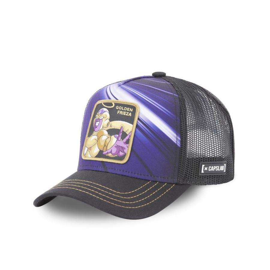 Casquettes CAPSLAB | Casquette Trucker Dragon Ball Super Snapback Violet Capslab