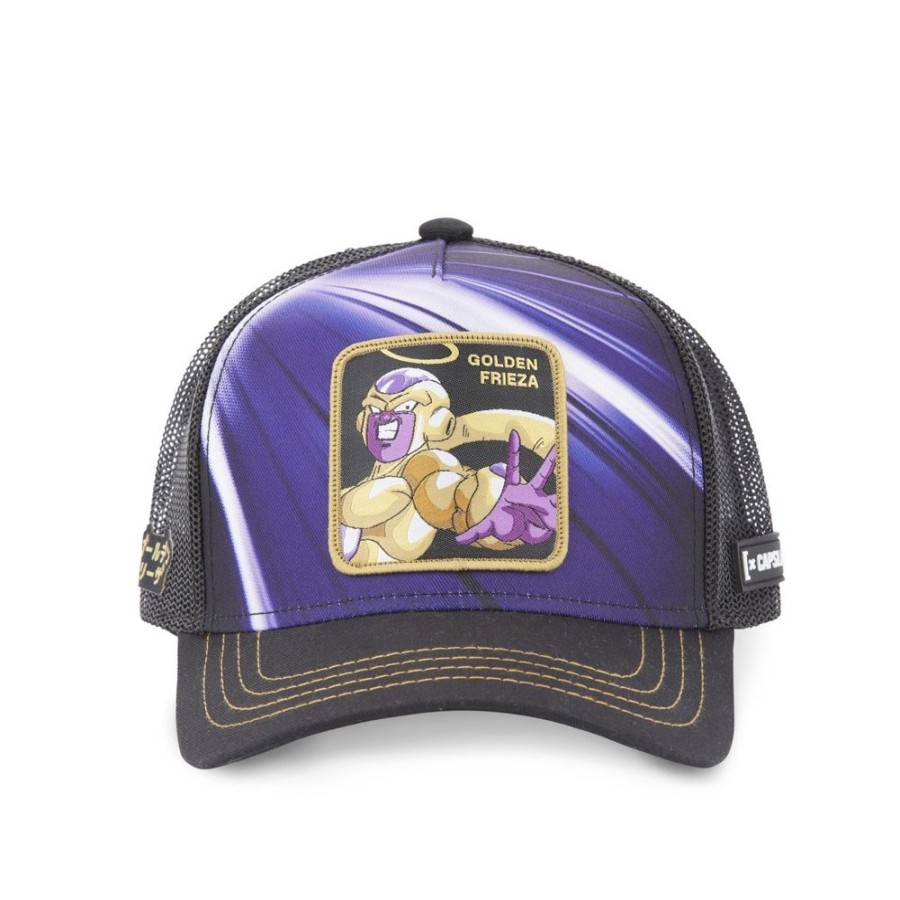 Casquettes CAPSLAB | Casquette Trucker Dragon Ball Super Snapback Violet Capslab