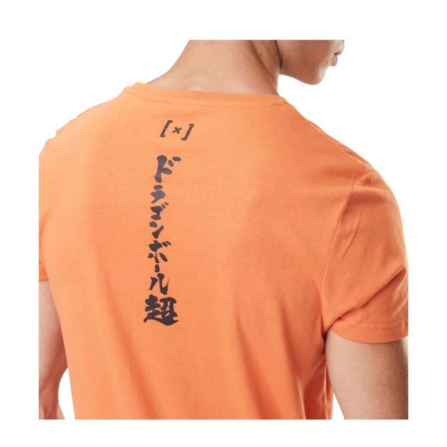 T-Shirts & Sweats CAPSLAB Dragon Ball Z | T-Shirt Dragon Ball Super Goku Homme Orange Capslab