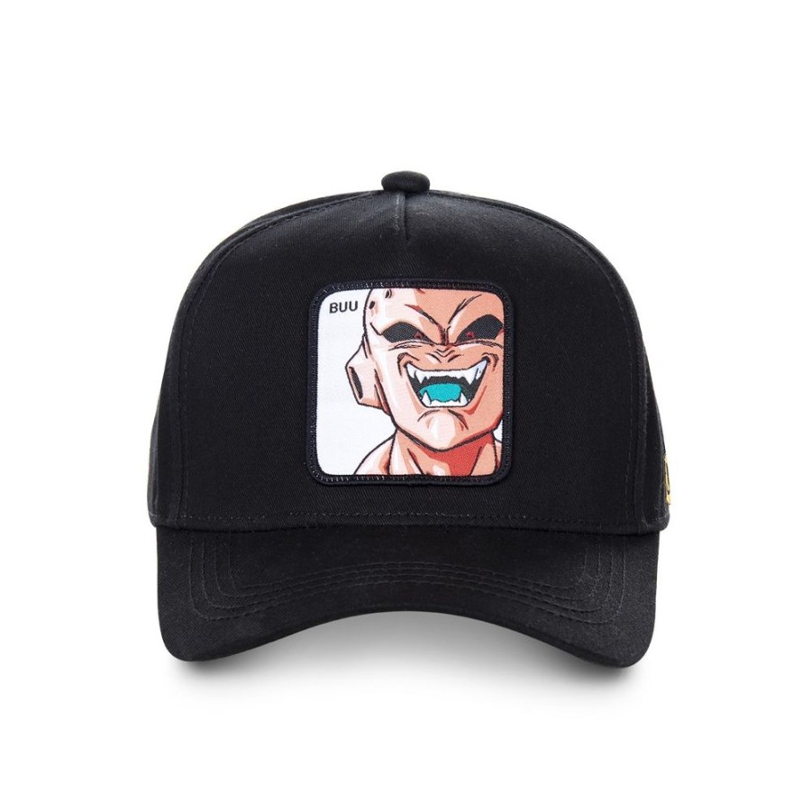 Casquettes CAPSLAB | Casquette Baseball Dragon Ball Z Buu Snapback Noir Capslab