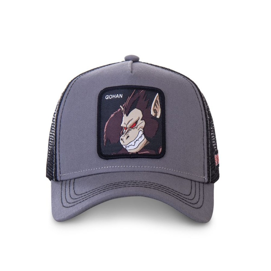 Casquettes CAPSLAB | Casquette Capslab Dragon Ball Z Gohan Gris