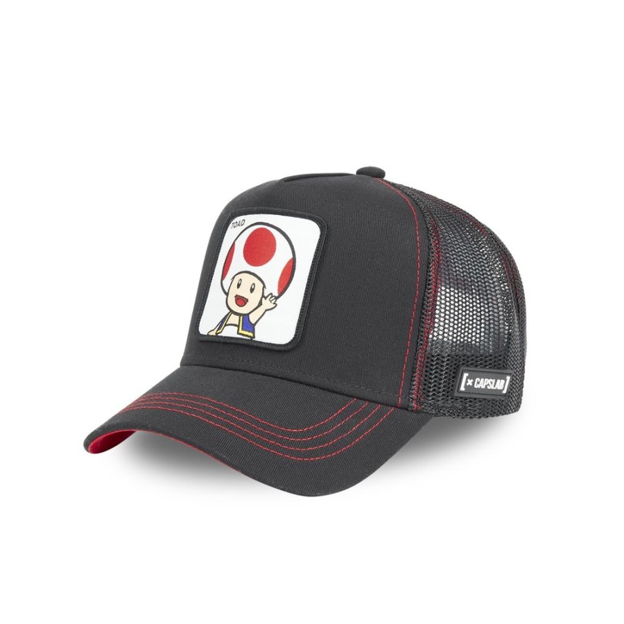 Casquettes CAPSLAB | Casquette Capslab Trucker Super Mario Toad