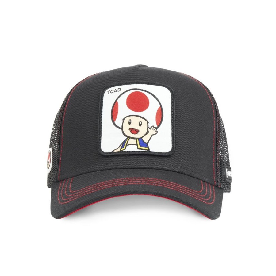 Casquettes CAPSLAB | Casquette Capslab Trucker Super Mario Toad