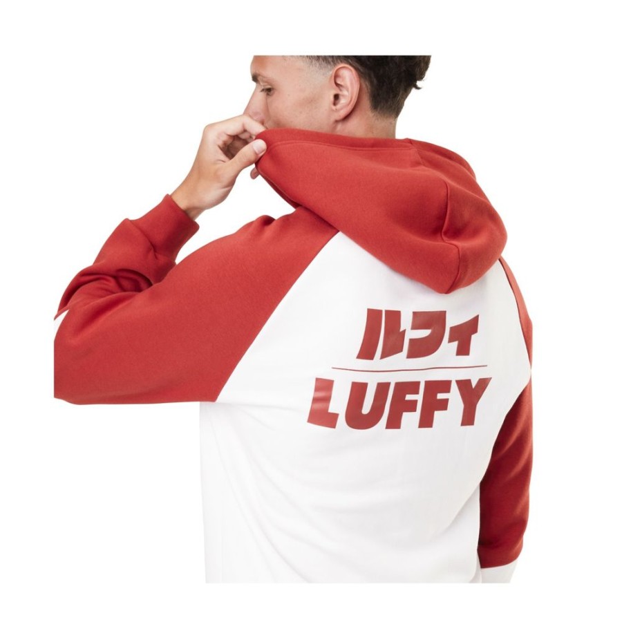 T-Shirts & Sweats CAPSLAB One Piece | Sweat One Piece Luffy Homme Rouge Capslab