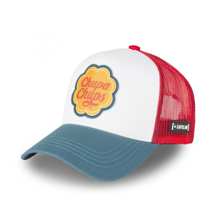 Sac A Dos CAPSLAB | Casquette Trucker Fermeture Snapback Chupa Chups Capslab