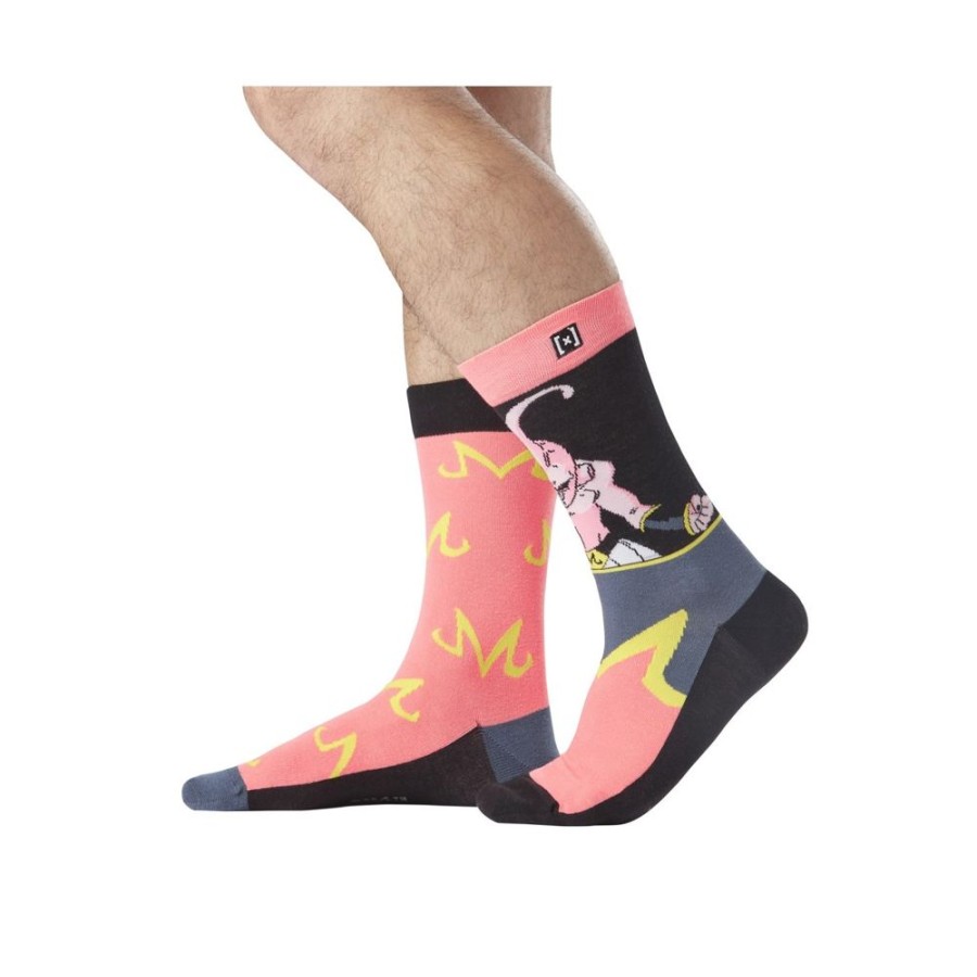 Chaussettes CAPSLAB | Paire De Chaussettes Dragon Ball Z Buu Rose Capslab