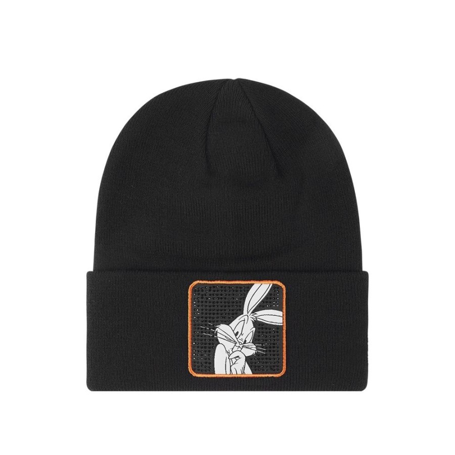 Bobs & Bonnets CAPSLAB Looney Tunes | Bonnet Looney Tunes Bugs Bunny Noir Capslab