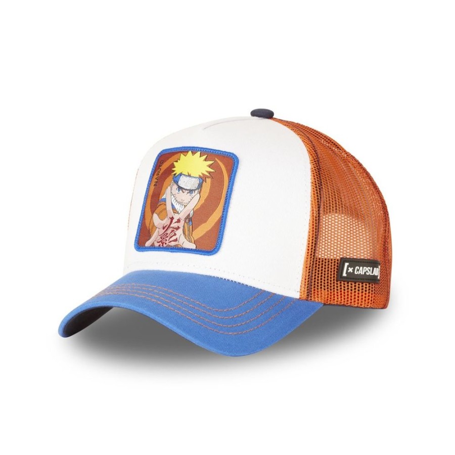 Sac A Dos CAPSLAB | Casquette Trucker Naruto Classic Snapback Bleu Capslab