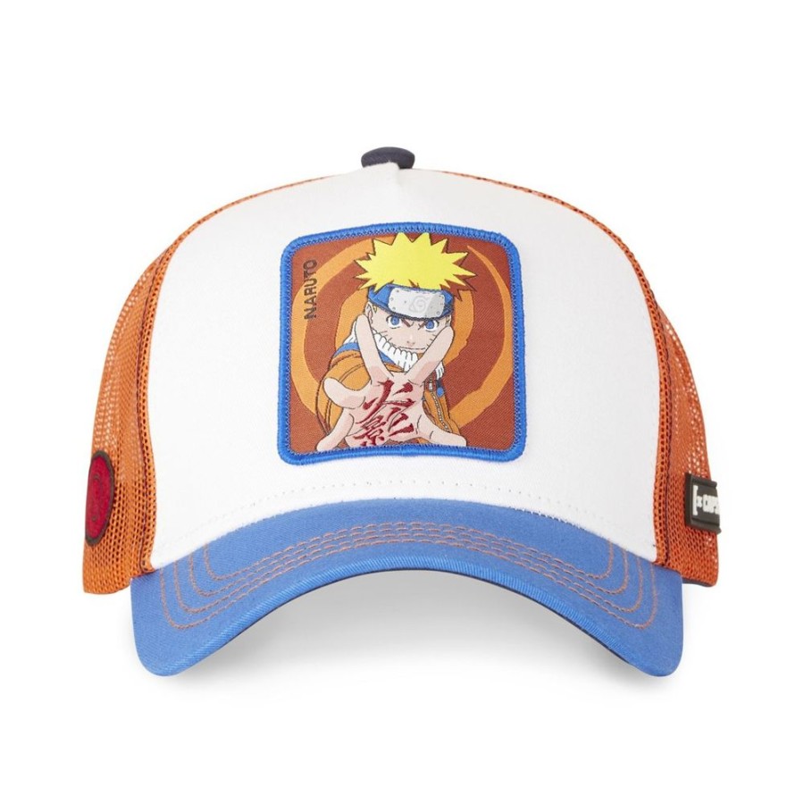 Sac A Dos CAPSLAB | Casquette Trucker Naruto Classic Snapback Bleu Capslab