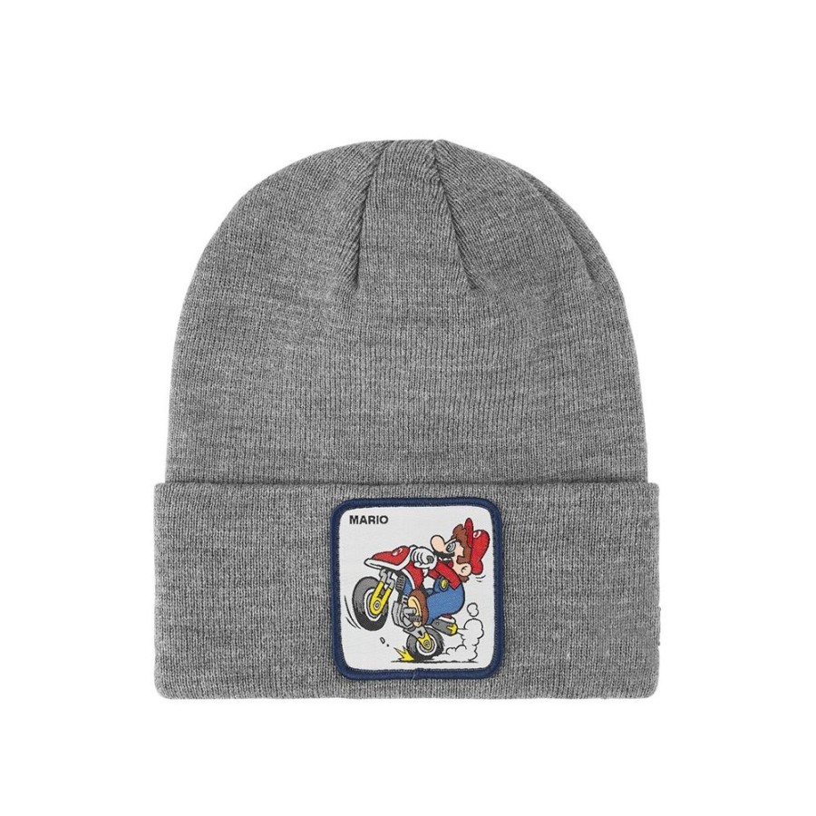 Bobs & Bonnets CAPSLAB Super Mario Bros | Bonnet Mario Kart Gris Capslab