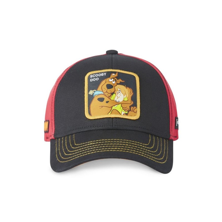 Casquettes CAPSLAB | Casquette Baseball Scooby-Doo Sammy Snapback Orange Capslab