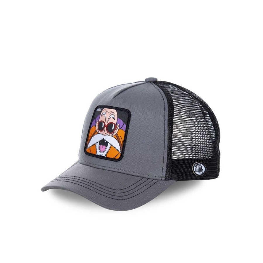 Casquettes CAPSLAB | Casquette Capslab Dragon Ball Z Tortue Geniale Gris